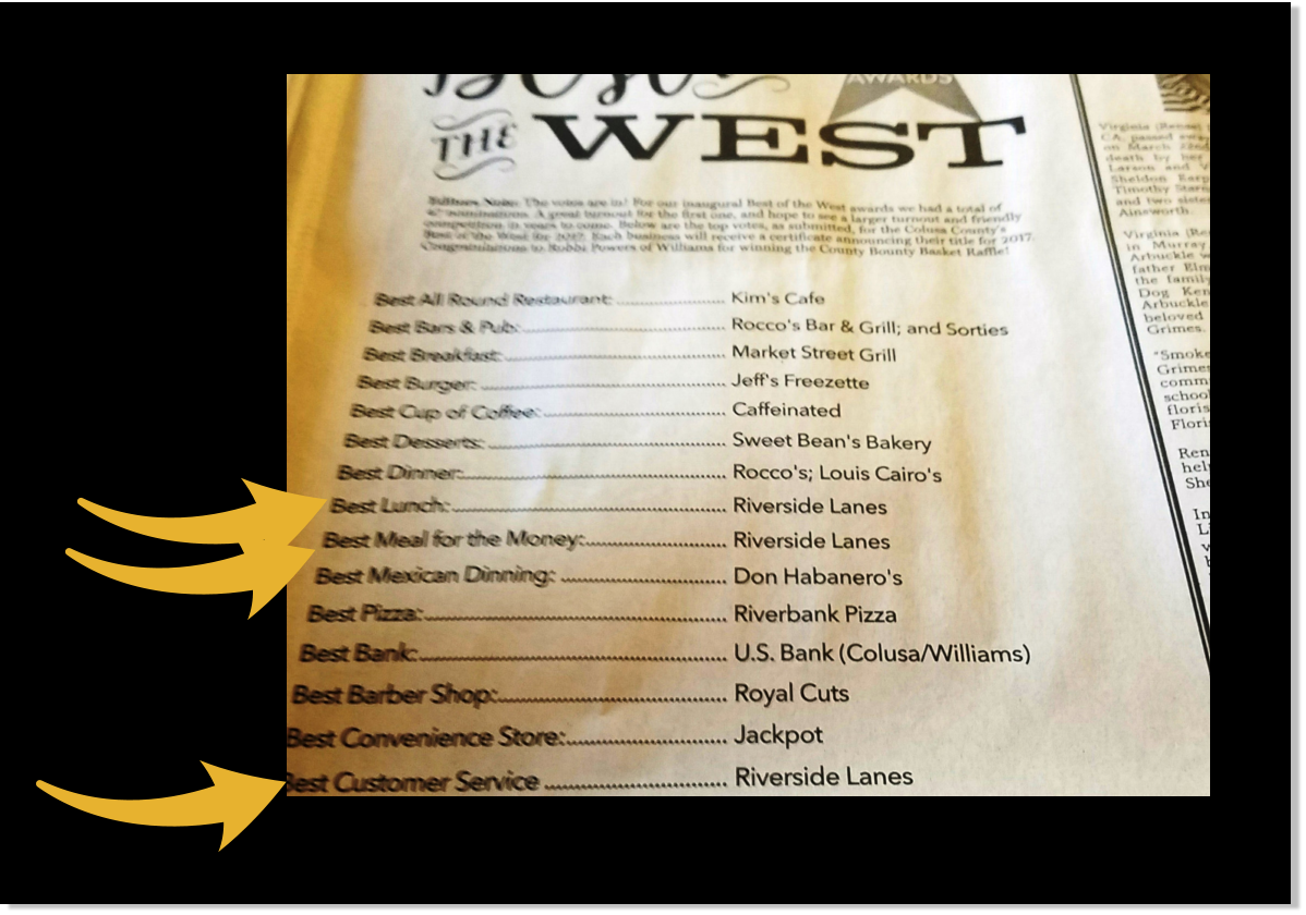 2017 Best of Colusa Results 2017 Best of Colusa Results